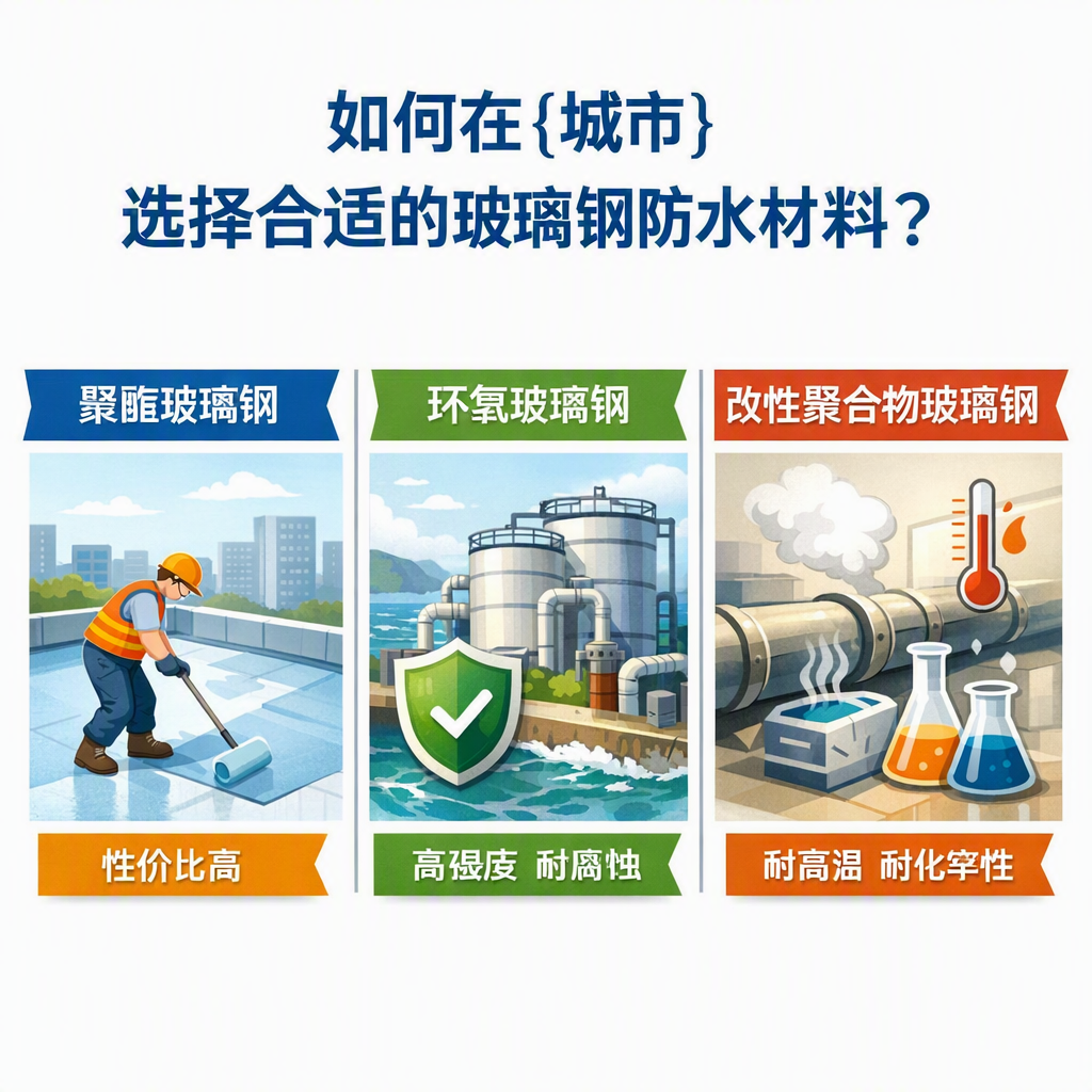 如何在忻州选择合适的玻璃钢防水材料?
