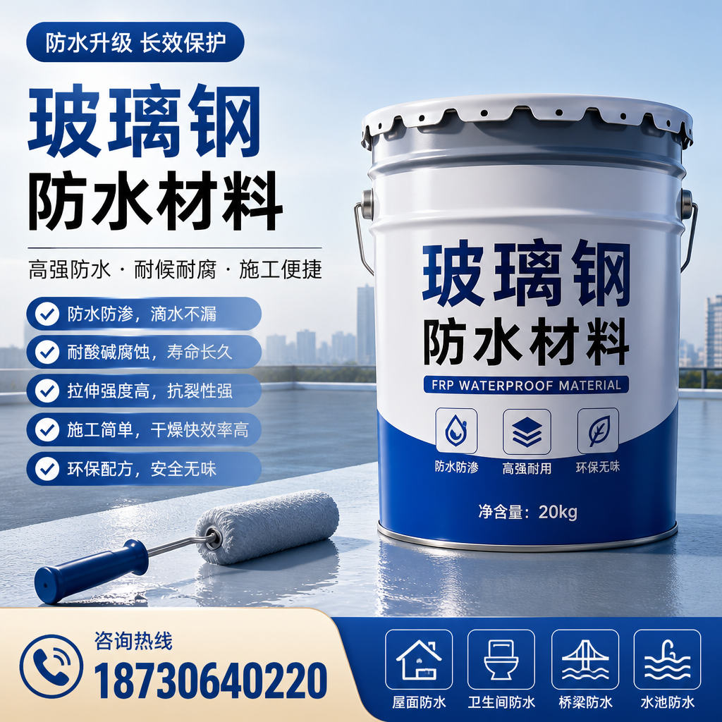 专家解析:玻璃钢防水材料的市场前景分析在 忻州