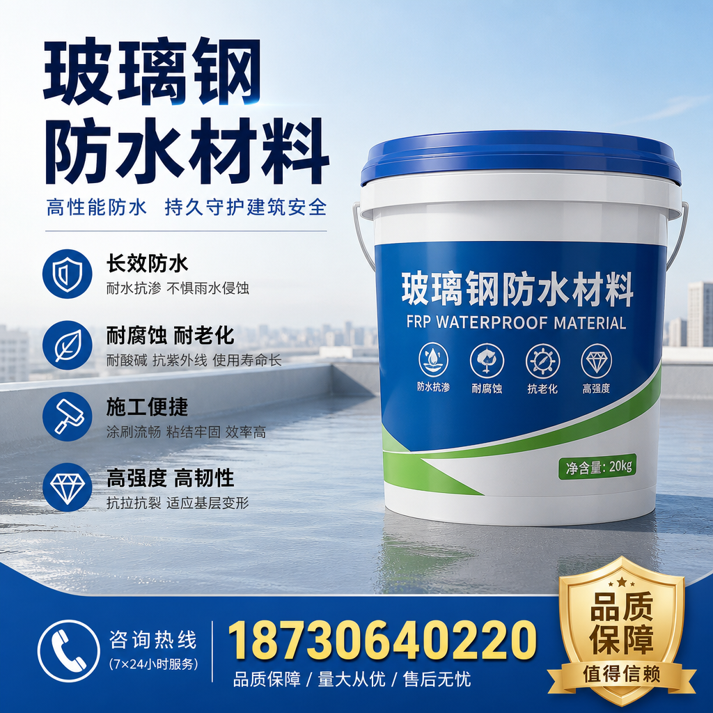 专家解析:玻璃钢防水材料的市场前景分析在 忻州